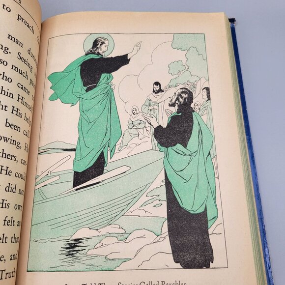 1940s The Story of Jesus for Children Illustrated and Retold Lloyd Edwin Smith - Picture 13 of 13